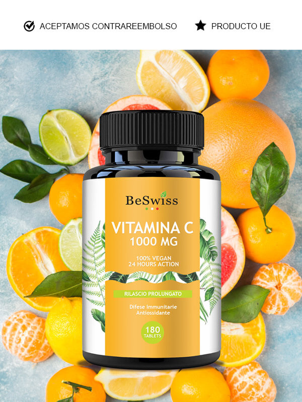 Beswiss pastillas vitamina c para mejorar salud