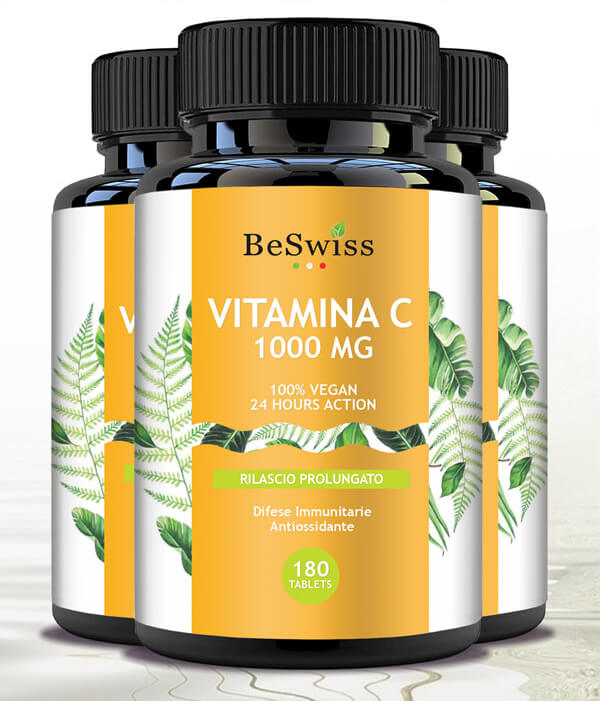 Beswiss suplemento vitamina c liberación lenta