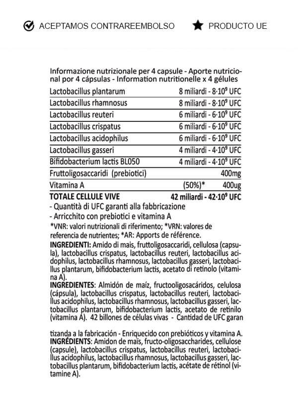 Nutri Meyer Intimo 7 pastillas flora vaginal con ingredientes naturales