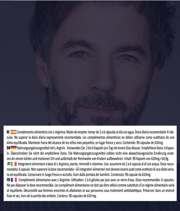Potenciador masculino en cápsulas