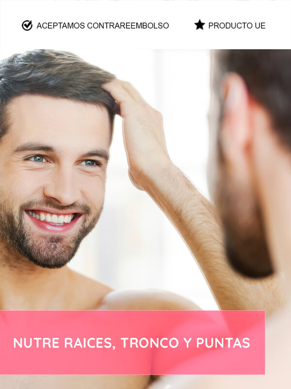Nutriente natural para un cabello bello y sano.