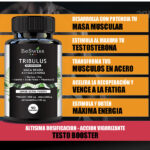 BeSwiss Tribulus, maca negra andina, ashwagandha, potenciador de la energía diaria