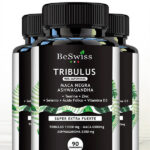 BeSwiss Tribulus, maca negra andina, ashwagandha, vigorizante energía del estado de ánimo diario.