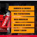 Testo Booster. Pastillas para aumentar la masa muscular