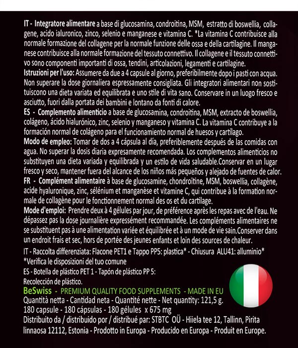 condroitina glucosamina msm articlulaciones